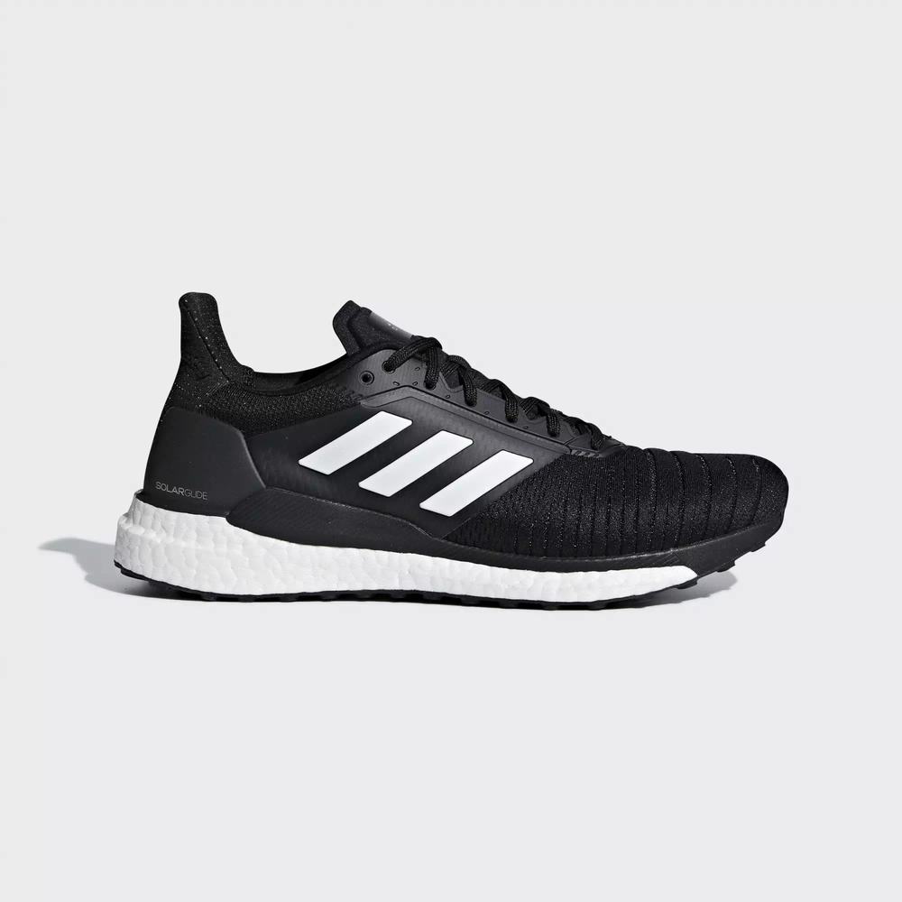 Adidas Solar Glide Tenis Para Correr Negros Para Hombre (MX-30008)